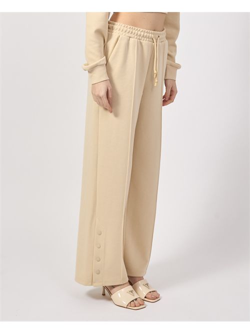 Pantaloni in felpa donna Patrizia Pepe oversize PATRIZIA PEPE | 8P0701-J219B814